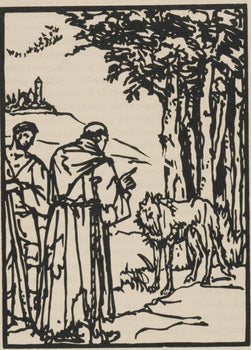 Mile Bernard, Composition (Morane, No. 100), Les Petites Fleurs De St. Franoise, Woodcut