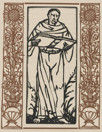 Mile Bernard, Composition (Morane, No. 100), Les Petites Fleurs De St. Franoise, Woodcut