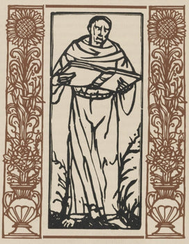 Mile Bernard, Composition (Morane, No. 100), Les Petites Fleurs De St. Franoise, Woodcut