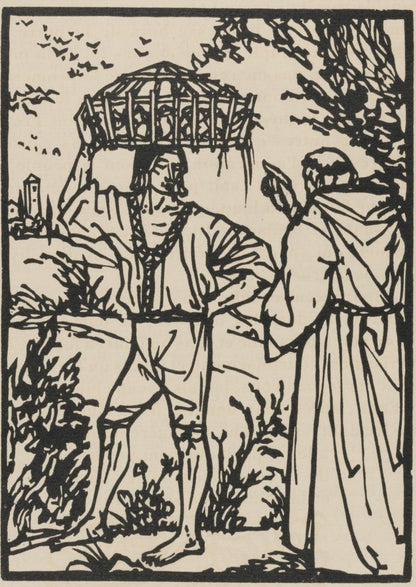 Mile Bernard, Composition (Morane, No. 100), Les Petites Fleurs De St. Franoise, Woodcut