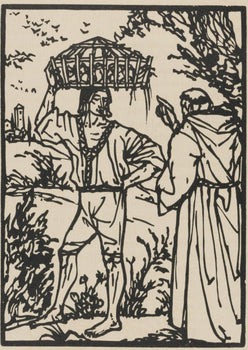 Mile Bernard, Composition (Morane, No. 100), Les Petites Fleurs De St. Franoise, Woodcut