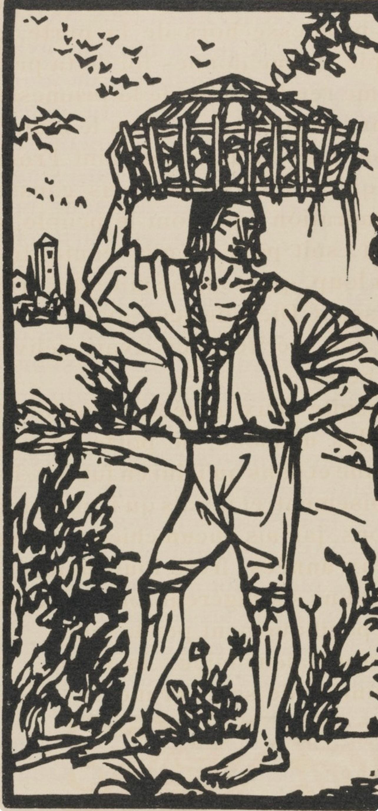 Mile Bernard, Composition (Morane, No. 100), Les Petites Fleurs De St. Franoise, Woodcut
