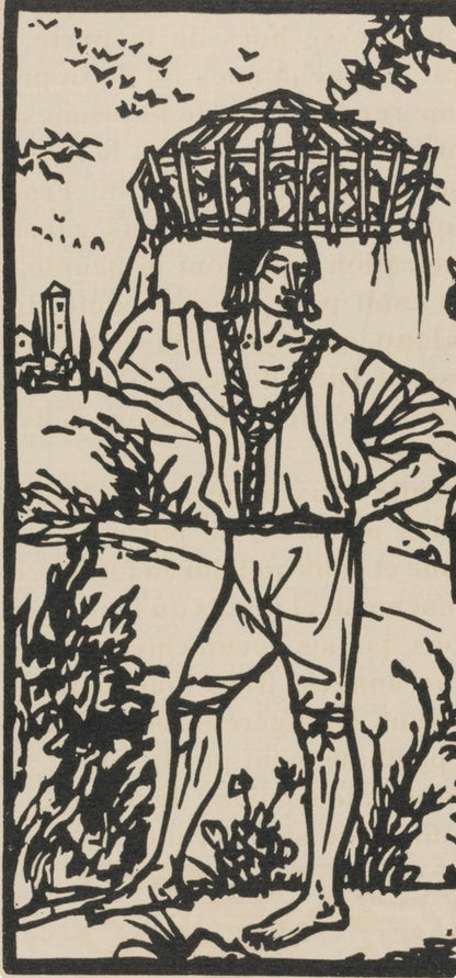 Mile Bernard, Composition (Morane, No. 100), Les Petites Fleurs De St. Franoise, Woodcut