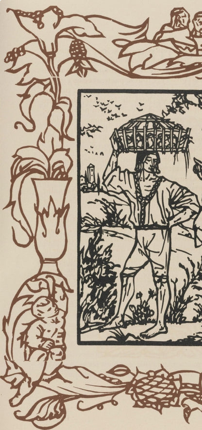 Mile Bernard, Composition (Morane, No. 100), Les Petites Fleurs De St. Franoise, Woodcut