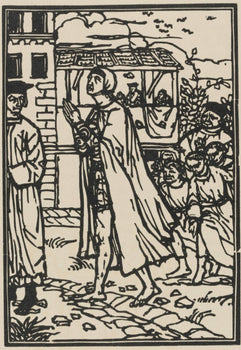 Mile Bernard, Composition (Morane, No. 100), Les Petites Fleurs De St. Franoise, Woodcut