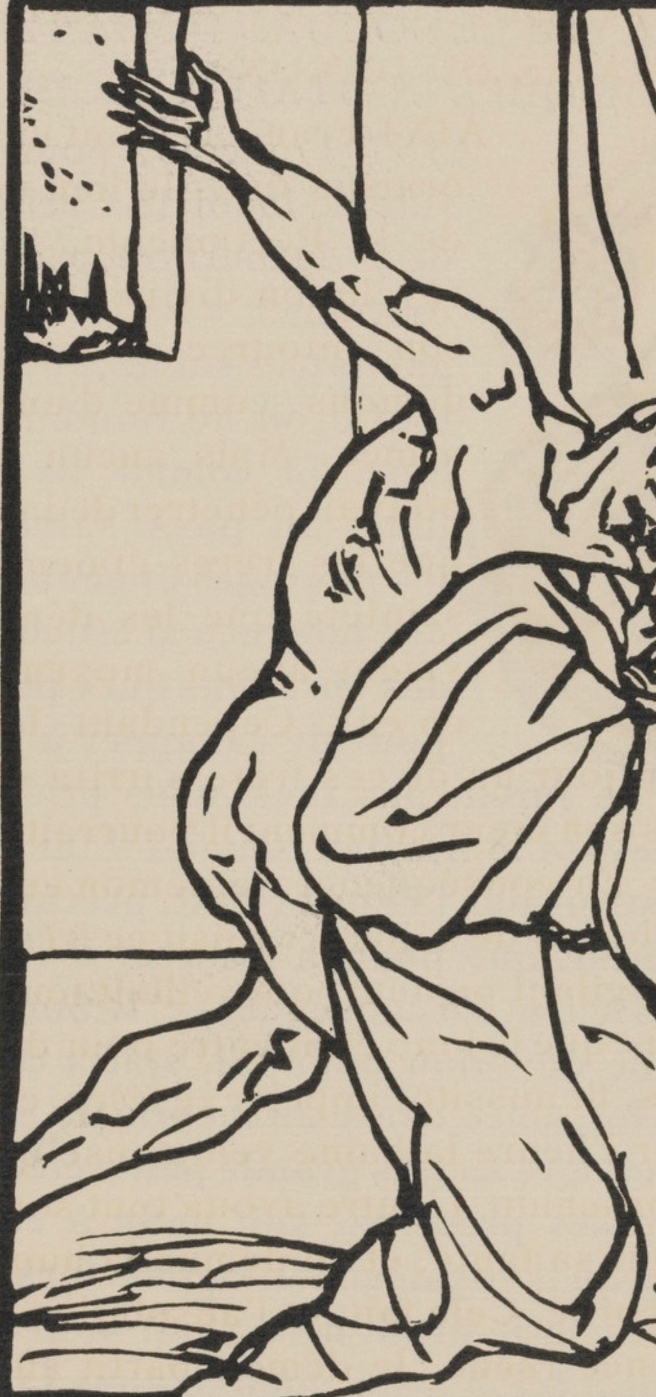 Mile Bernard, Composition (Morane, No. 100), Les Petites Fleurs De St. Franoise, Woodcut