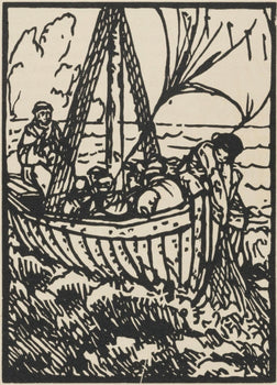Mile Bernard, Composition (Morane, No. 100), Les Petites Fleurs De St. Franoise, Woodcut