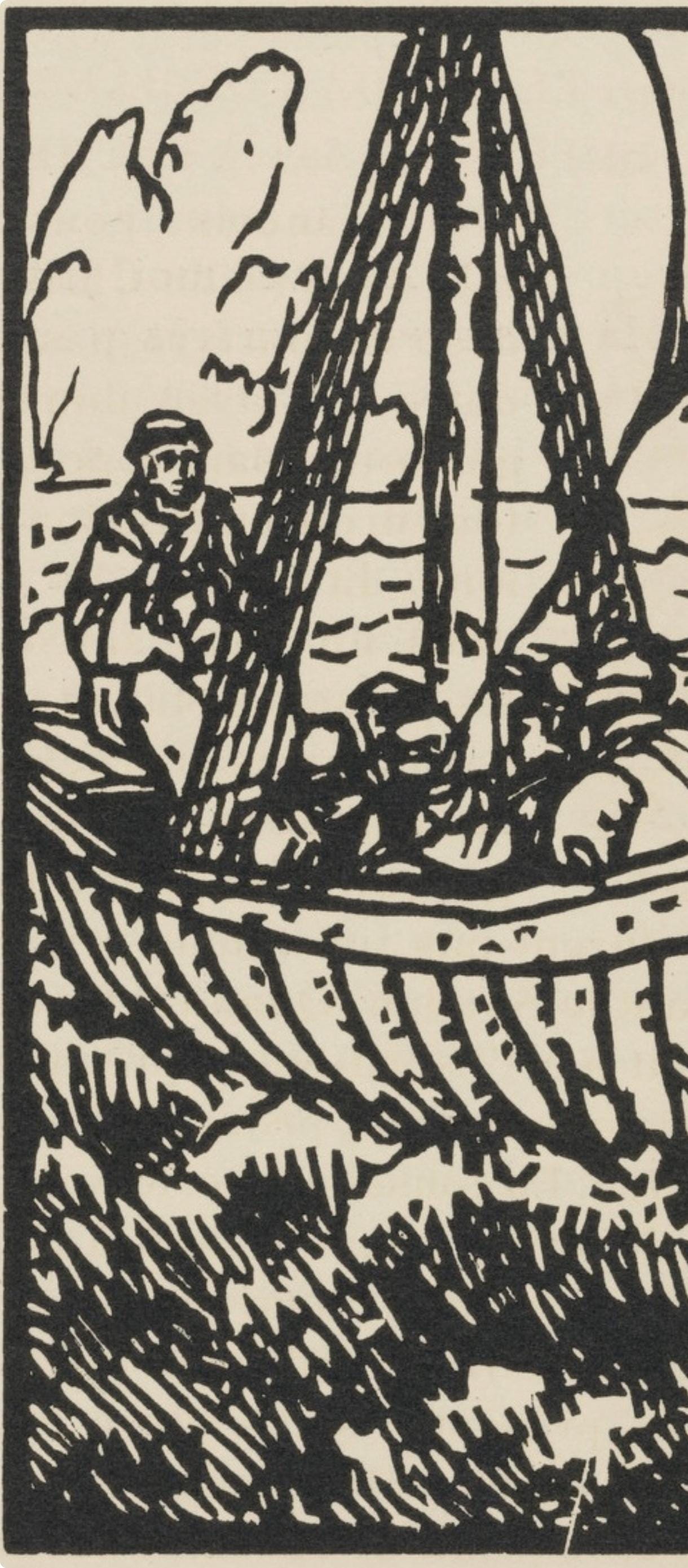 Mile Bernard, Composition (Morane, No. 100), Les Petites Fleurs De St. Franoise, Woodcut