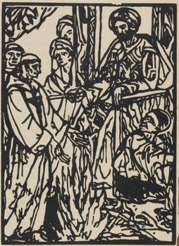 Mile Bernard, Composition (Morane, No. 100), Les Petites Fleurs De St. Franoise, Woodcut