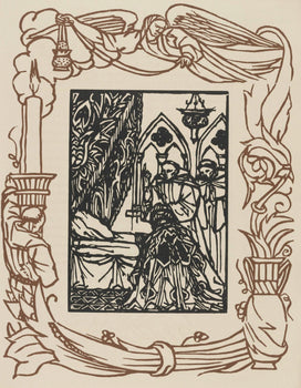 Mile Bernard, Composition (Morane, No. 100), Les Petites Fleurs De St. Franoise, Woodcut