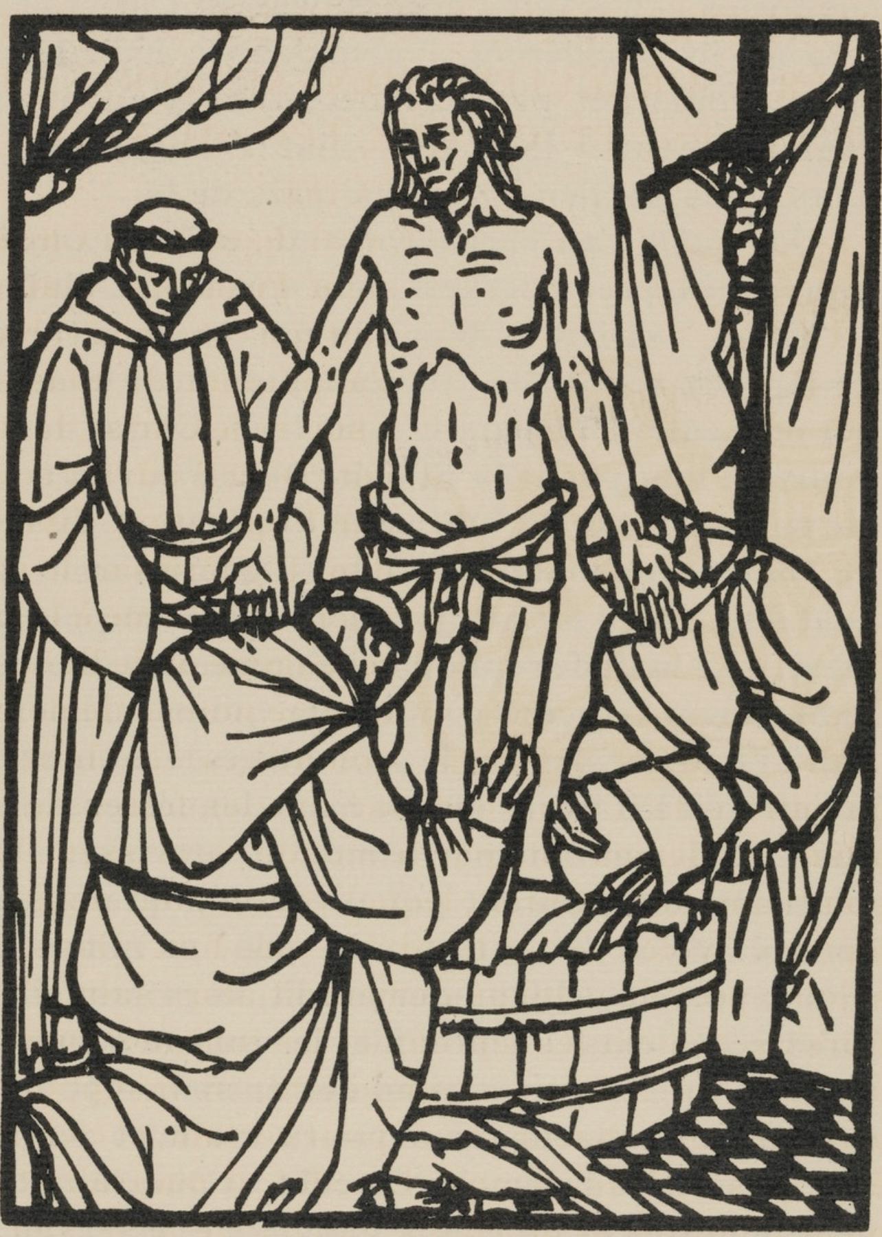 Mile Bernard, Composition (Morane, No. 100), Les Petites Fleurs De St. Franoise, Woodcut
