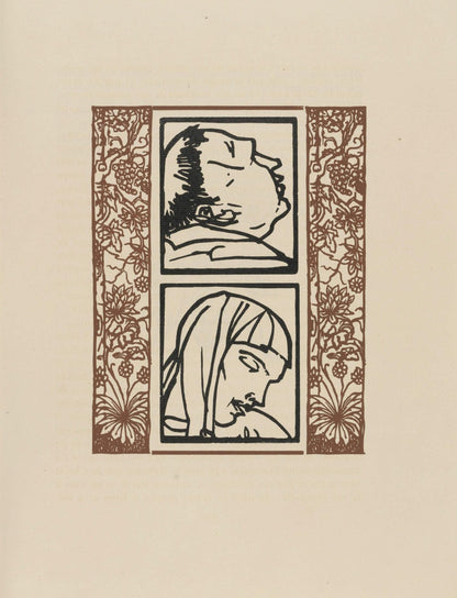 Mile Bernard, Composition (Morane, No. 100), Les Petites Fleurs De St. Franoise, Woodcut