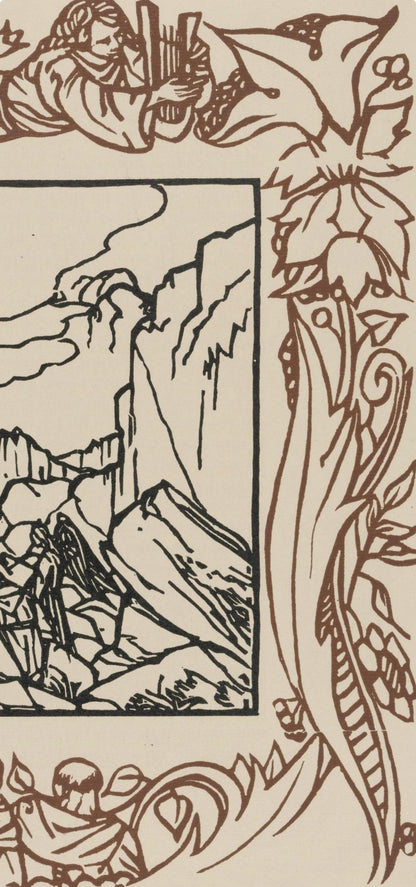 Mile Bernard, Composition (Morane, No. 100), Les Petites Fleurs De St. Franoise, Woodcut