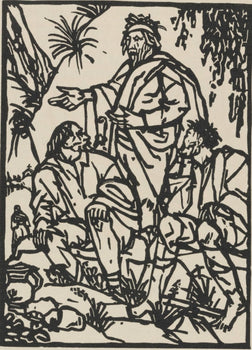 Mile Bernard, Composition (Morane, No. 100), Les Petites Fleurs De St. Franoise, Woodcut