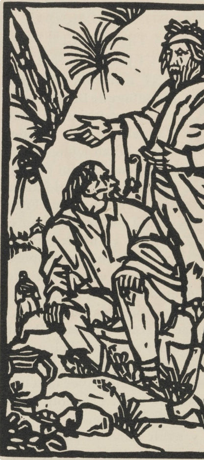 Mile Bernard, Composition (Morane, No. 100), Les Petites Fleurs De St. Franoise, Woodcut