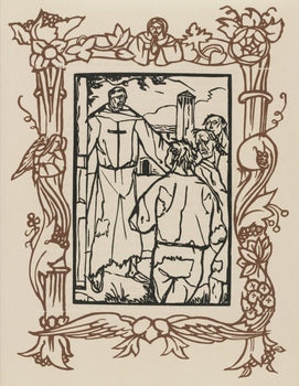 Mile Bernard, Composition (Morane, No. 100), Les Petites Fleurs De St. Franoise, Woodcut