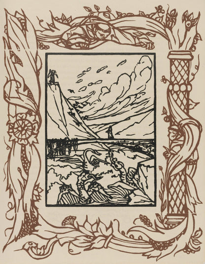 Mile Bernard, Composition (Morane, No. 100), Les Petites Fleurs De St. Franoise, Woodcut