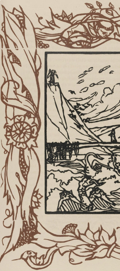 Mile Bernard, Composition (Morane, No. 100), Les Petites Fleurs De St. Franoise, Woodcut