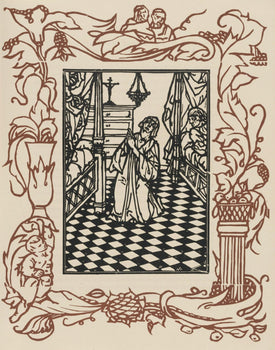 Mile Bernard, Composition (Morane, No. 100), Les Petites Fleurs De St. Franoise, Woodcut
