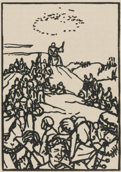 Mile Bernard, Composition (Morane, No. 100), Les Petites Fleurs De St. Franoise, Woodcut