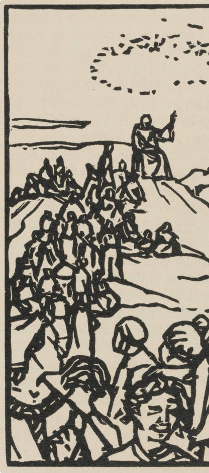 Mile Bernard, Composition (Morane, No. 100), Les Petites Fleurs De St. Franoise, Woodcut