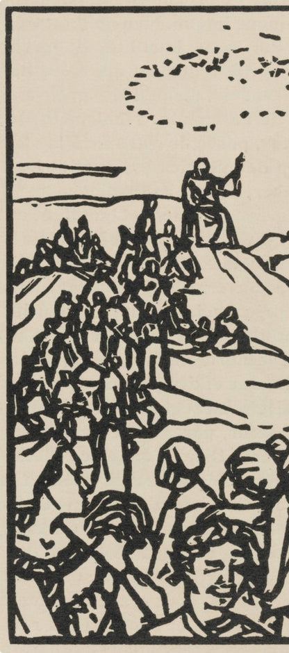 Mile Bernard, Composition (Morane, No. 100), Les Petites Fleurs De St. Franoise, Woodcut