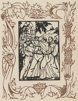 Mile Bernard, Composition (Morane, No. 100), Les Petites Fleurs De St. Franoise, Woodcut