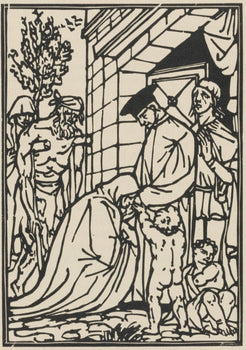 Mile Bernard, Composition (Morane, No. 100), Les Petites Fleurs De St. Franoise, Woodcut