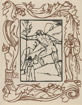 Mile Bernard, Composition (Morane, No. 100), Les Petites Fleurs De St. Franoise, Woodcut