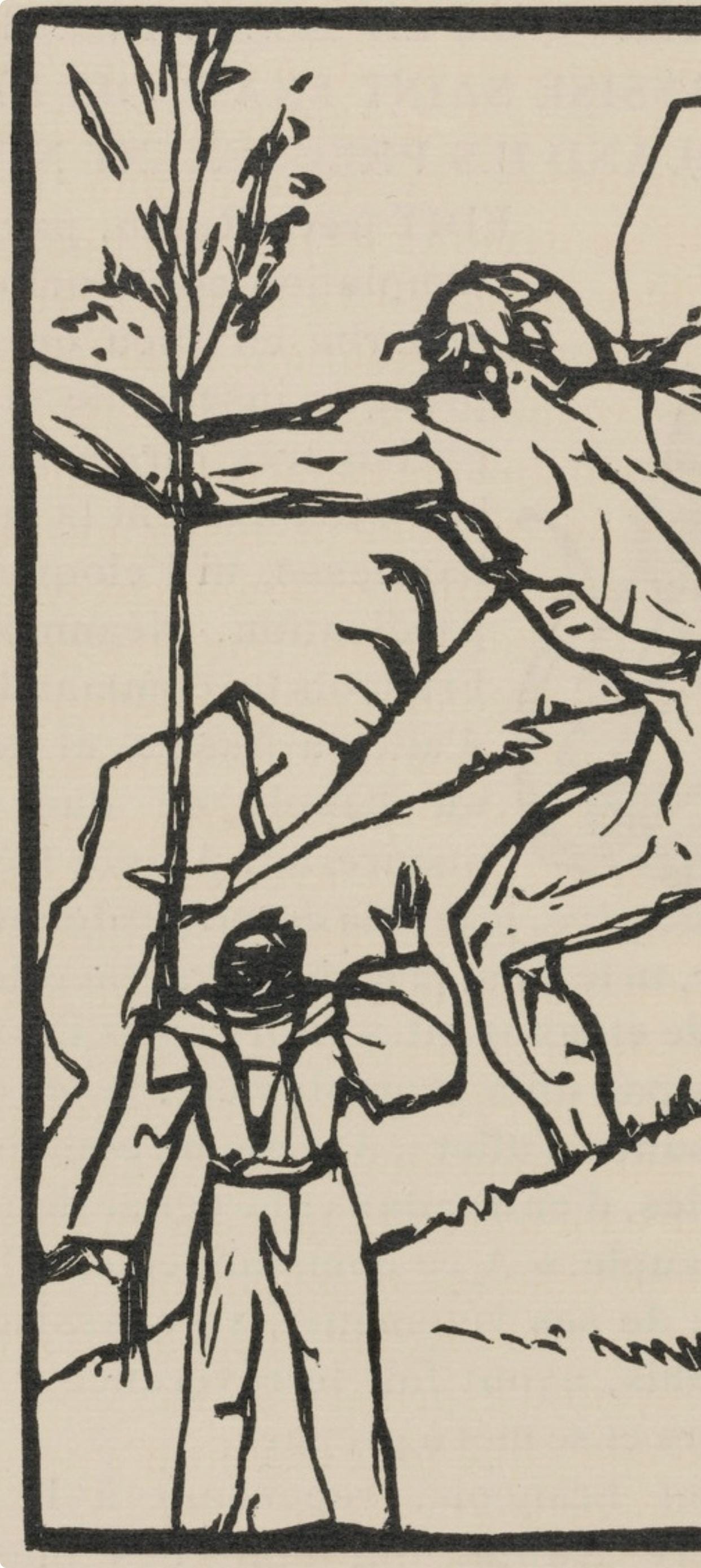 Mile Bernard, Composition (Morane, No. 100), Les Petites Fleurs De St. Franoise, Woodcut