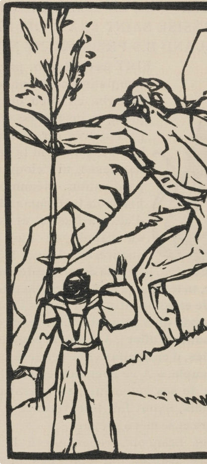 Mile Bernard, Composition (Morane, No. 100), Les Petites Fleurs De St. Franoise, Woodcut