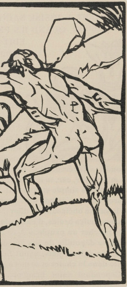 Mile Bernard, Composition (Morane, No. 100), Les Petites Fleurs De St. Franoise, Woodcut