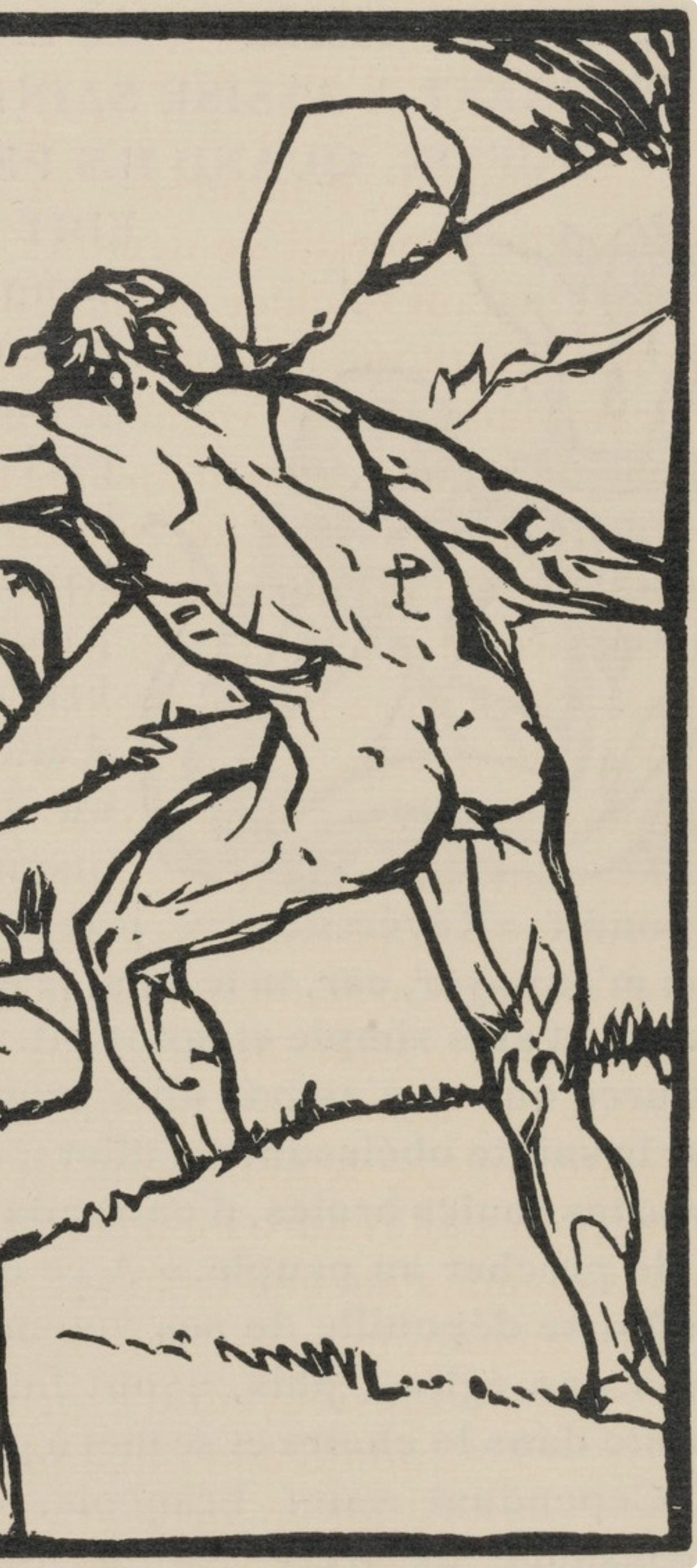 Mile Bernard, Composition (Morane, No. 100), Les Petites Fleurs De St. Franoise, Woodcut