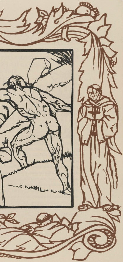 Mile Bernard, Composition (Morane, No. 100), Les Petites Fleurs De St. Franoise, Woodcut