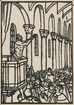 Mile Bernard, Composition (Morane, No. 100), Les Petites Fleurs De St. Franoise, Woodcut