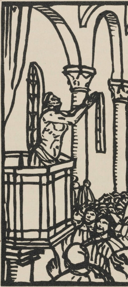 Mile Bernard, Composition (Morane, No. 100), Les Petites Fleurs De St. Franoise, Woodcut