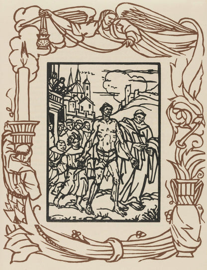 Mile Bernard, Composition (Morane, No. 100), Les Petites Fleurs De St. Franoise, Woodcut
