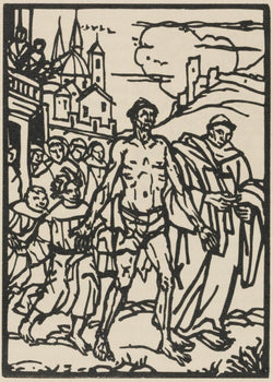 Mile Bernard, Composition (Morane, No. 100), Les Petites Fleurs De St. Franoise, Woodcut