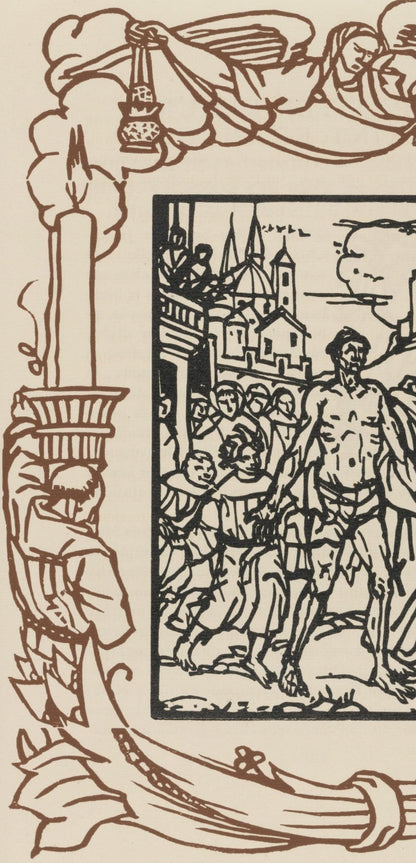 Mile Bernard, Composition (Morane, No. 100), Les Petites Fleurs De St. Franoise, Woodcut