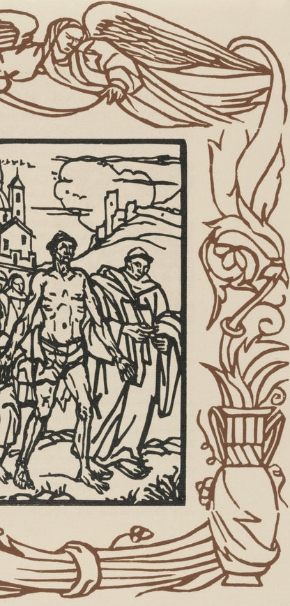 Mile Bernard, Composition (Morane, No. 100), Les Petites Fleurs De St. Franoise, Woodcut