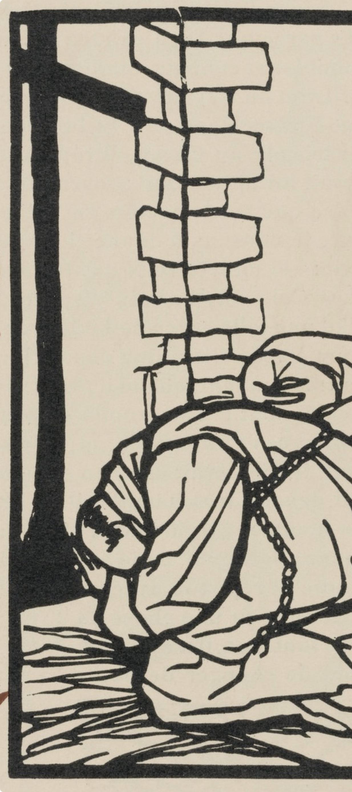 Mile Bernard, Composition (Morane, No. 100), Les Petites Fleurs De St. Franoise, Woodcut