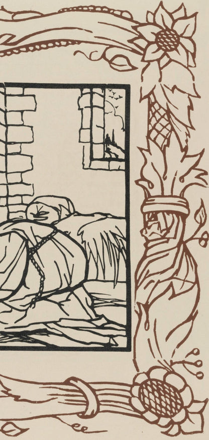 Mile Bernard, Composition (Morane, No. 100), Les Petites Fleurs De St. Franoise, Woodcut