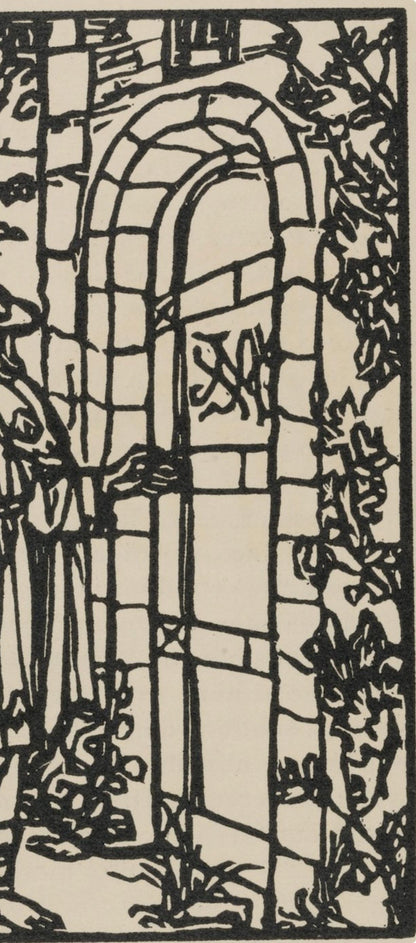 Mile Bernard, Composition (Morane, No. 100), Les Petites Fleurs De St. Franoise, Woodcut