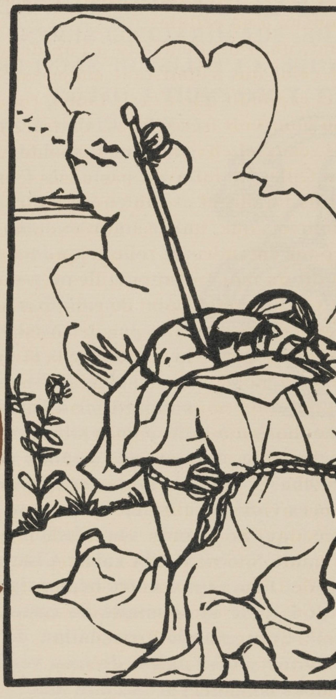 Mile Bernard, Composition (Morane, No. 100), Les Petites Fleurs De St. Franoise, Woodcut