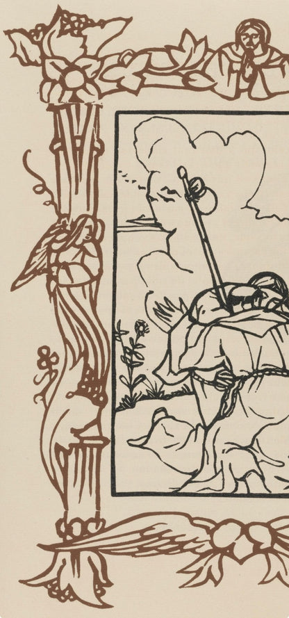 Mile Bernard, Composition (Morane, No. 100), Les Petites Fleurs De St. Franoise, Woodcut