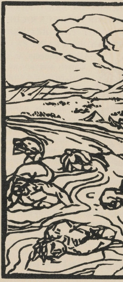 Mile Bernard, Composition (Morane, No. 100), Les Petites Fleurs De St. Franoise, Woodcut
