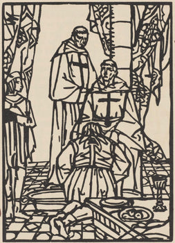 Mile Bernard, Composition (Morane, No. 100), Les Petites Fleurs De St. Franoise, Woodcut