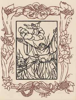 Mile Bernard, Composition (Morane, No. 100), Les Petites Fleurs De St. Franoise, Woodcut