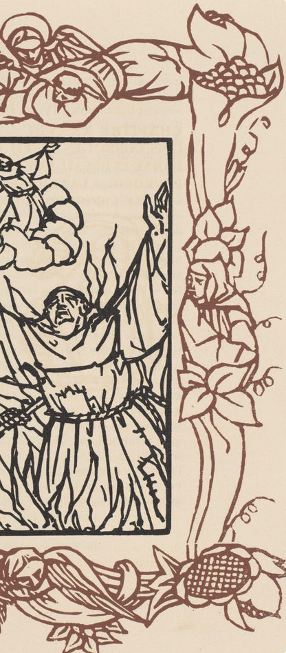 Mile Bernard, Composition (Morane, No. 100), Les Petites Fleurs De St. Franoise, Woodcut