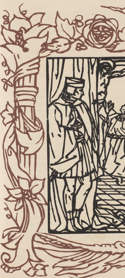 Mile Bernard, Composition (Morane, No. 100), Les Petites Fleurs De St. Franoise, Woodcut